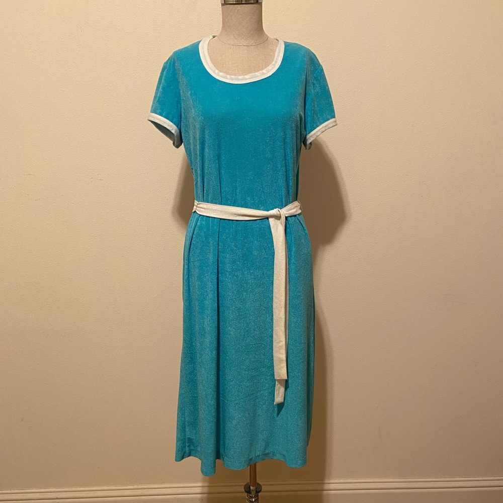 Vintage Terry Cloth Dress